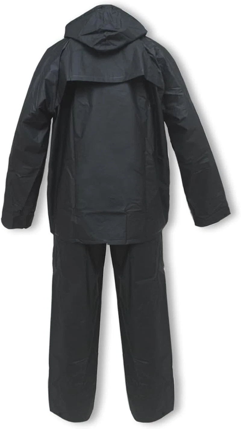 Traje Impermeable EVA Unisex Chaqueta y Pantalon Lluvia Ligero de Proteccion image 6