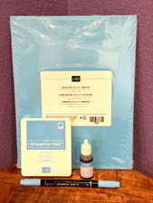 STAMPIN UP TAHITIAN TIDE LOT CARDSTOCK INK PAD REFILL MARKER