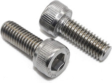 Zylinderschrauben mit Innensechskant M4 x 25 mm (50 St&uuml;ck) -  4762 - DIN 912Edel