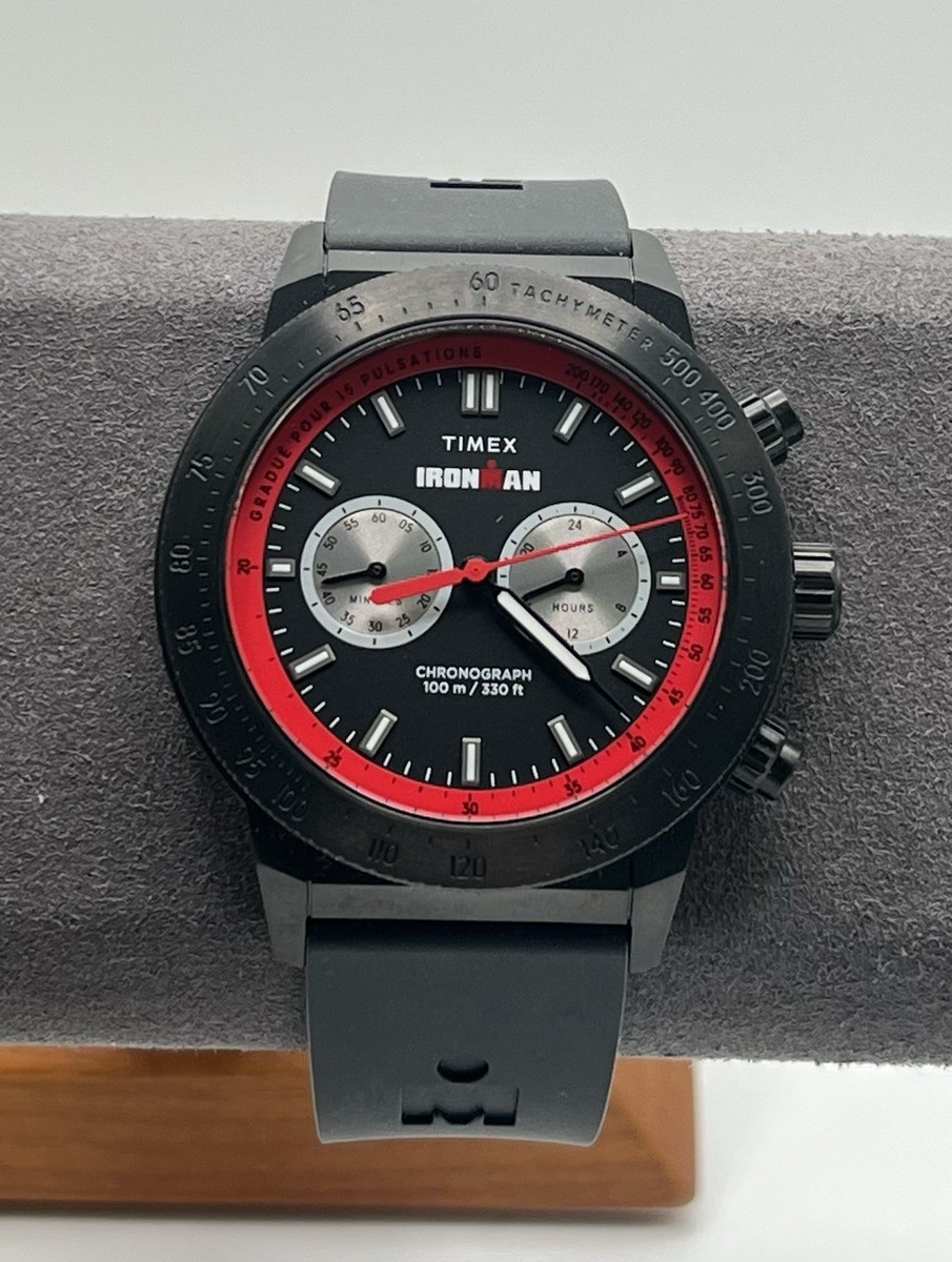 Timex Ironman Challenger Black Dial Men display picture 2