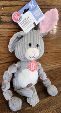 Outward Hound 16" Thunda Tugga BUNNY Plush Squeaky Dog Tug Toy, XL K9 TUFF GUARD