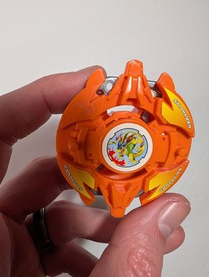 Beyblade Salamander Vintage Hasbro Old Generation Orange Spinning Toy