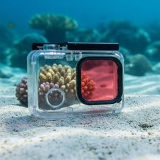 Custodia Subacquea Antigraffio Custodia Impermeabile per Action Cam per Nuoto