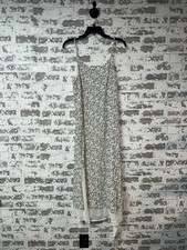 NWT! Soft Puff Classic Floral Print Layered Style Dress - Free Size