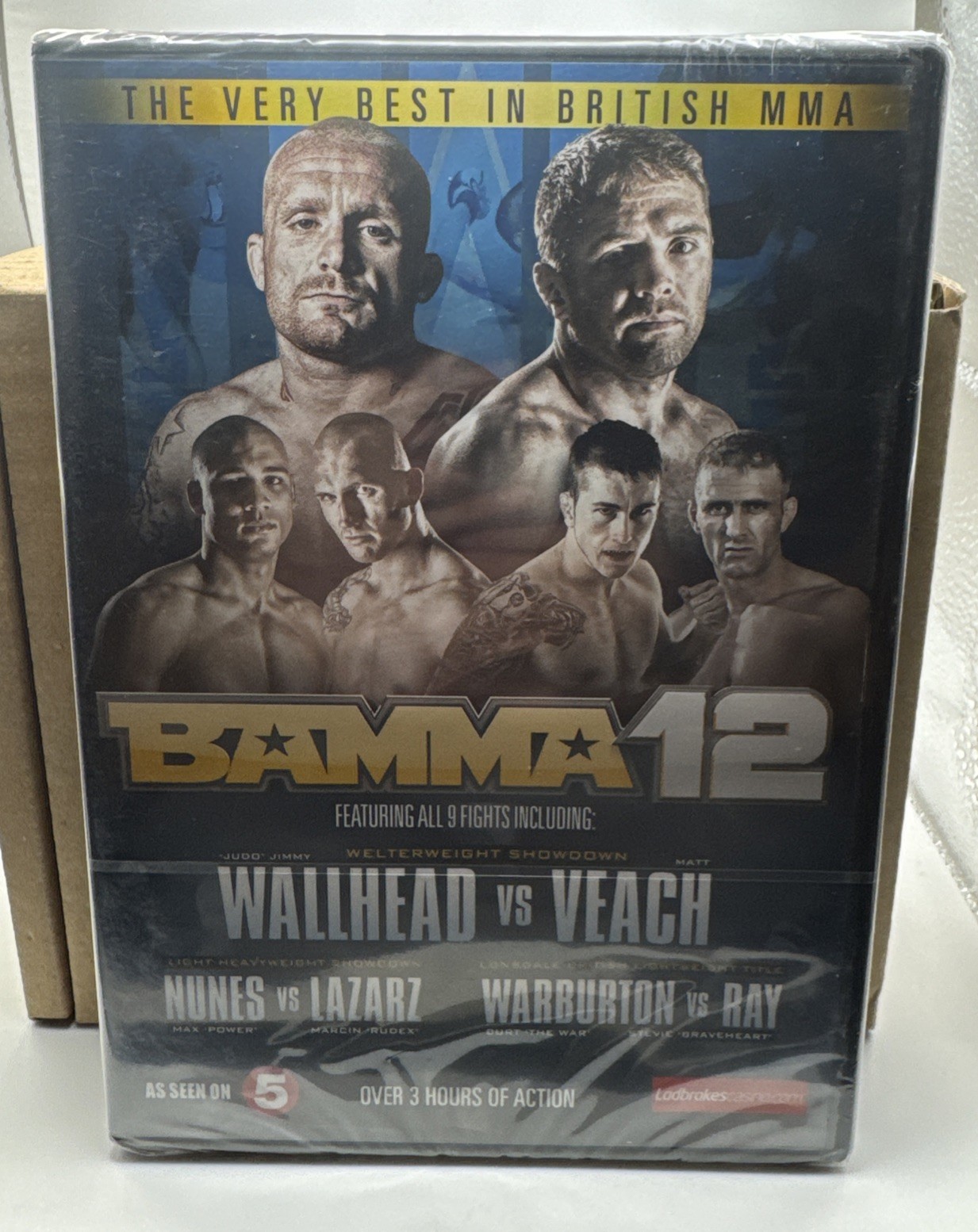 BAMMA Volume 12 DVD Brand New & Sealed **FREE P&P**