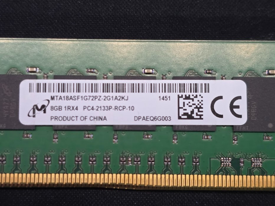 как выглядит Lot of 15 DDR4 ECC Registered Server Memory Modules  Micron / Hynix / Samsung фото