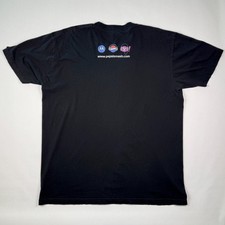 Vintage Y2K Pepsi Smash Promo T-Shirt XL Black Motorola Yahoo Music Tee