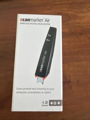 Scanmarker Air Pen Scanner - Wireless Bluetooth OCR Digital Highlighter & Reader