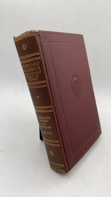 The Complete Poems of John Milton John Milton Hardcover 1909