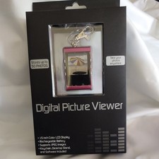 LCD DIGITAL 50 PHOTO 1.5" COLOR JPEG VIEWER KEYCHAIN - BRAND NEW IN BOX