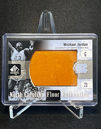 Michael Jordan #UNC-MI 2011 SP Authentic North Carolina Floor card