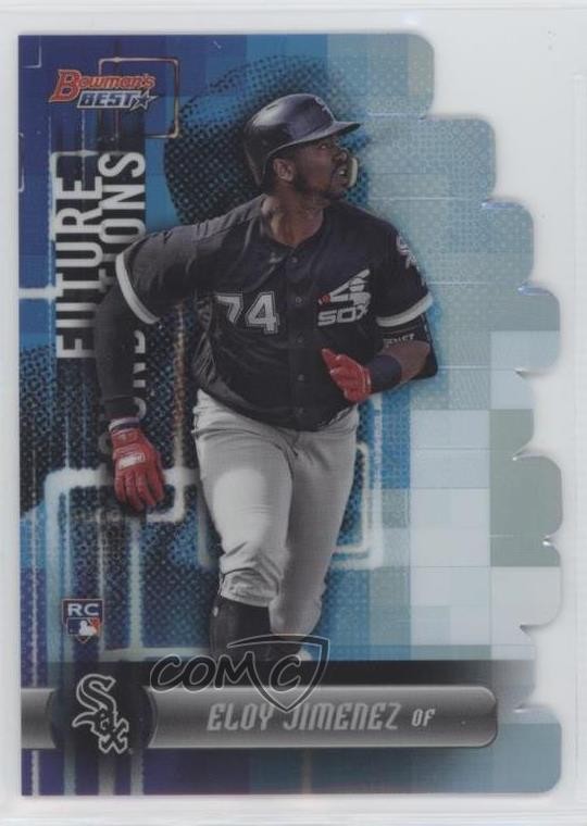 2019 Bowman's Best Future Foundations Die Cuts Eloy Jimenez #EJ 0t30