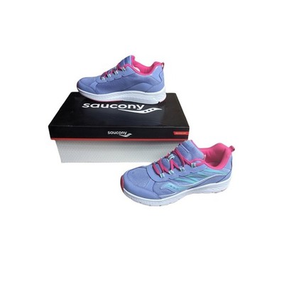 Saucony Dash Purple/Turquoise Girls Size 5 Sneakers Shoes SK166255 New In Box