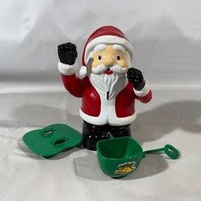 VTG 1995 Bubble Blowing Santa Musical W/ Box Sound Movement Air Blowing Works