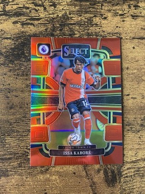 2023-24 Panini Select Premier League Issa Kabore Red Terrace Luton Town #58