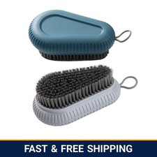 2 Pack Stiff Bristles Nail Brush Hand Finger Nail Toenail Scrubber for Mechanics