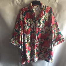 Beautiful floral blazer 3/4 sleeve jacket