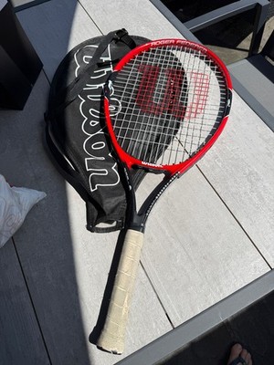 Toller Wilson Roger Federer 26 Junior Schläger (ca. 9-10) mit Koffer gebraucht