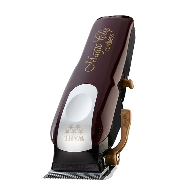 Wahl Professional 5 Star Cordless Magic Clip Hair Clipper with 100+ Minute -
