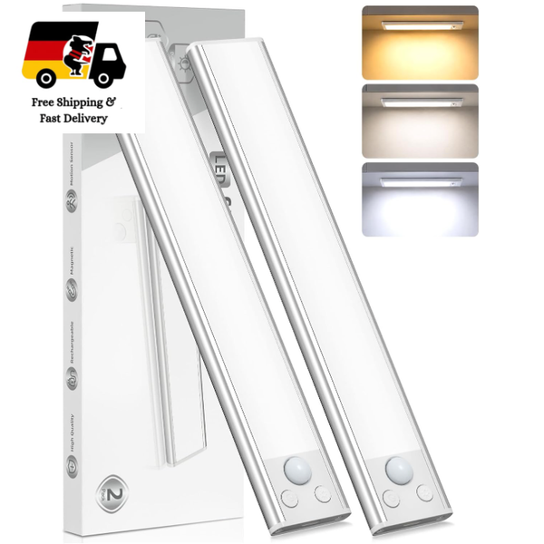 Schrankbeleuchtung Unterbauleuchte KüChe LED Mit Bewegungssensor 20CM-2 StüCk-image