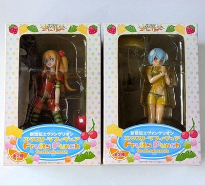SEGA Evangelion Rei Ayanami & Asuka Langley Extra Figure Fruit