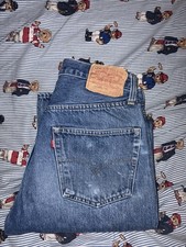 Vintage Levi s 501 Selvedge Redline Jeans MIUSA 6 Single Stitch 30x30