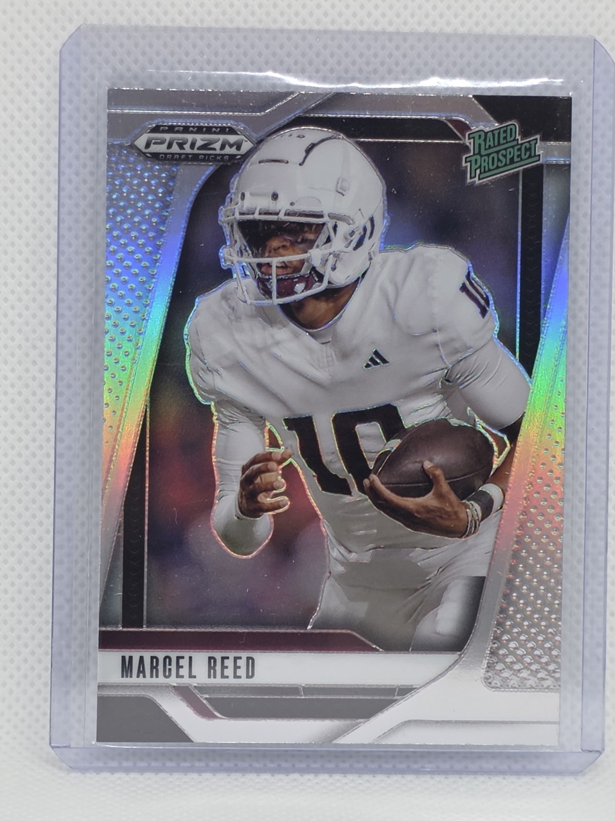 2025 Panini Prizm Draft Picks - Marcel Reed #167 Silver Prizm (RC)