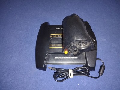 Thrustmaster TWCS USB Flight Throttle Controller For PC. Tested Working