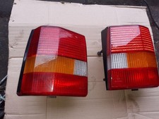 FORD ESCORT MK4 XR3i CABRIOLET CONVERTIBLE  REAR LIGHTS PAIR OF BACK LIGHTS