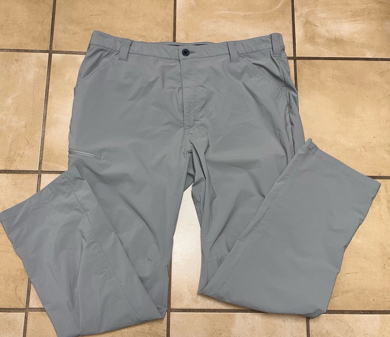Orvis Jackson Quick Dry Men’s Pants 40 X 32 Outdoor Gray Stretch Light Weight