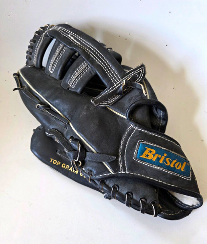 Bristol B90 Black Top Grain Cowhide 5-Finger Baseball Glove Left Hand B44464