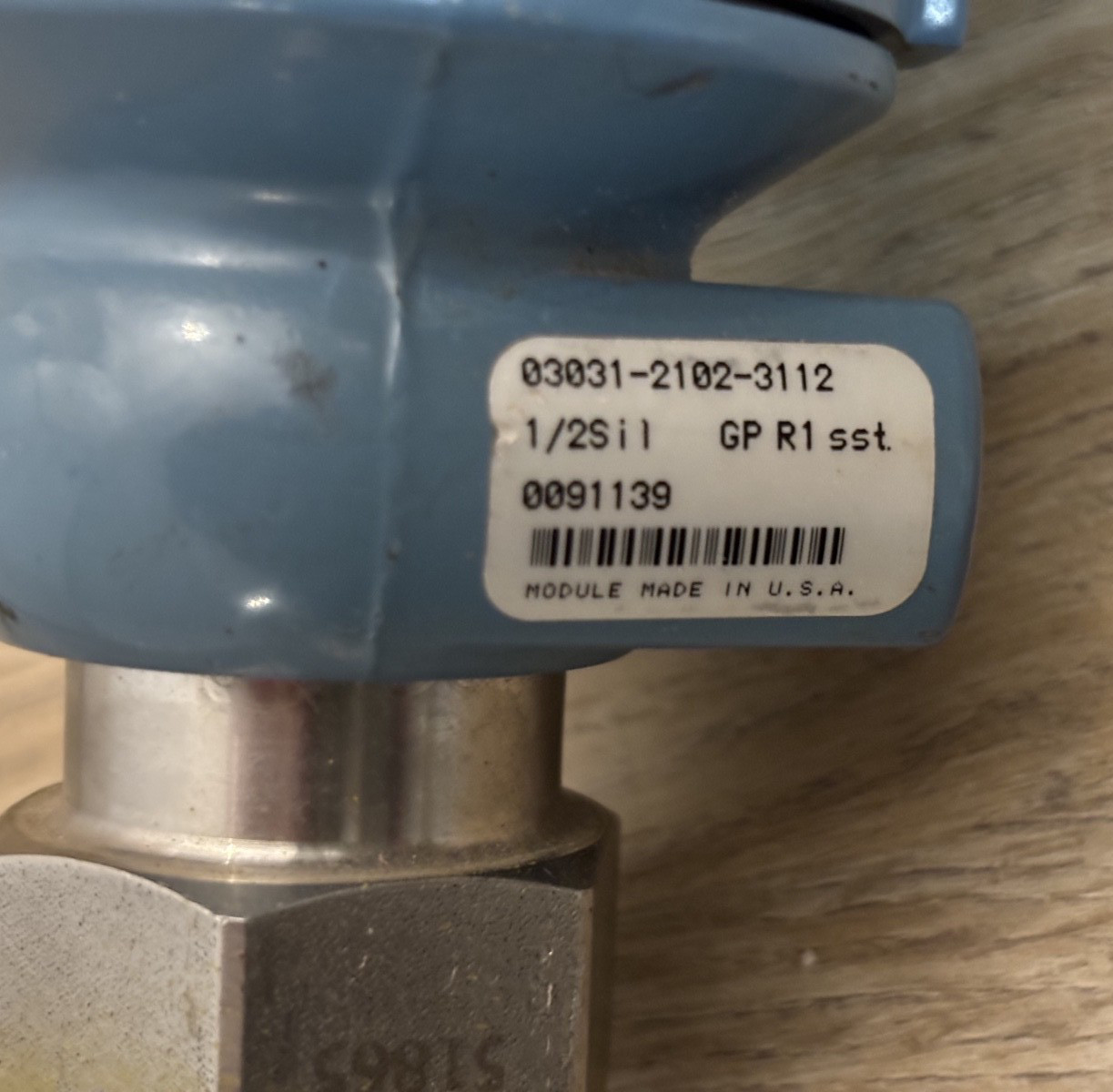 Rosemount 3051 Smart Family Hart Pressure Transmitter TG1A2B21AK5M504