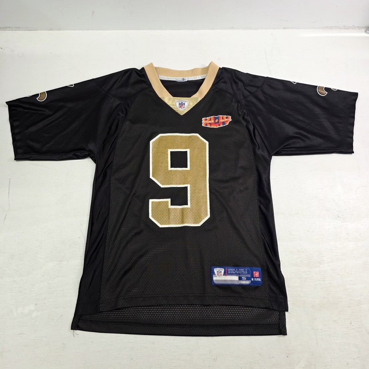 Drew Brees NFL New Orleans Saints Reebok Super Bowl XLIV Men's