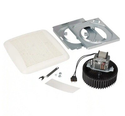 Broan-NuTone BKR60 QuicKit Bath Fan Motor w/ Grille Upgrade Kit 60 CFM 2.5 .