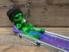 Alien Resin Incense Burner 10" x 2"