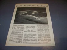 VINTAGE..BAHAMAS "THIS LANDMARK?"...1-PAGE CONTEST SALES AD ..RARE! (682T)