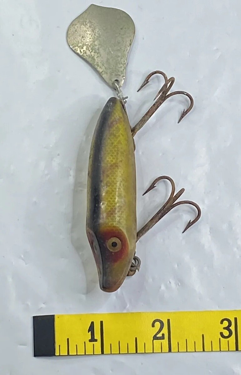 Vintage HEDDON Fishing Lure Flap-Tail Jr. Lure Hard To Find Vintage HEDDON Fishing Lure Flap-Tail Jr. Lure Hard To Find