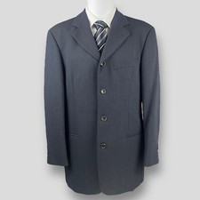 Hugo Boss Blazer Men's Size 38R Dark Navy Blue Wool Sport Coat Jacket 600