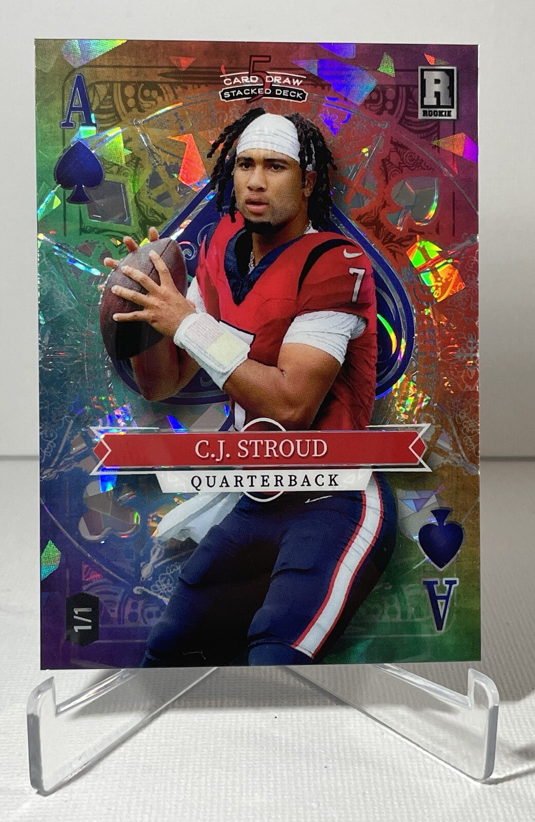 CJ Stroud Panini Absolute Kaboom! Horizontal #11 Green