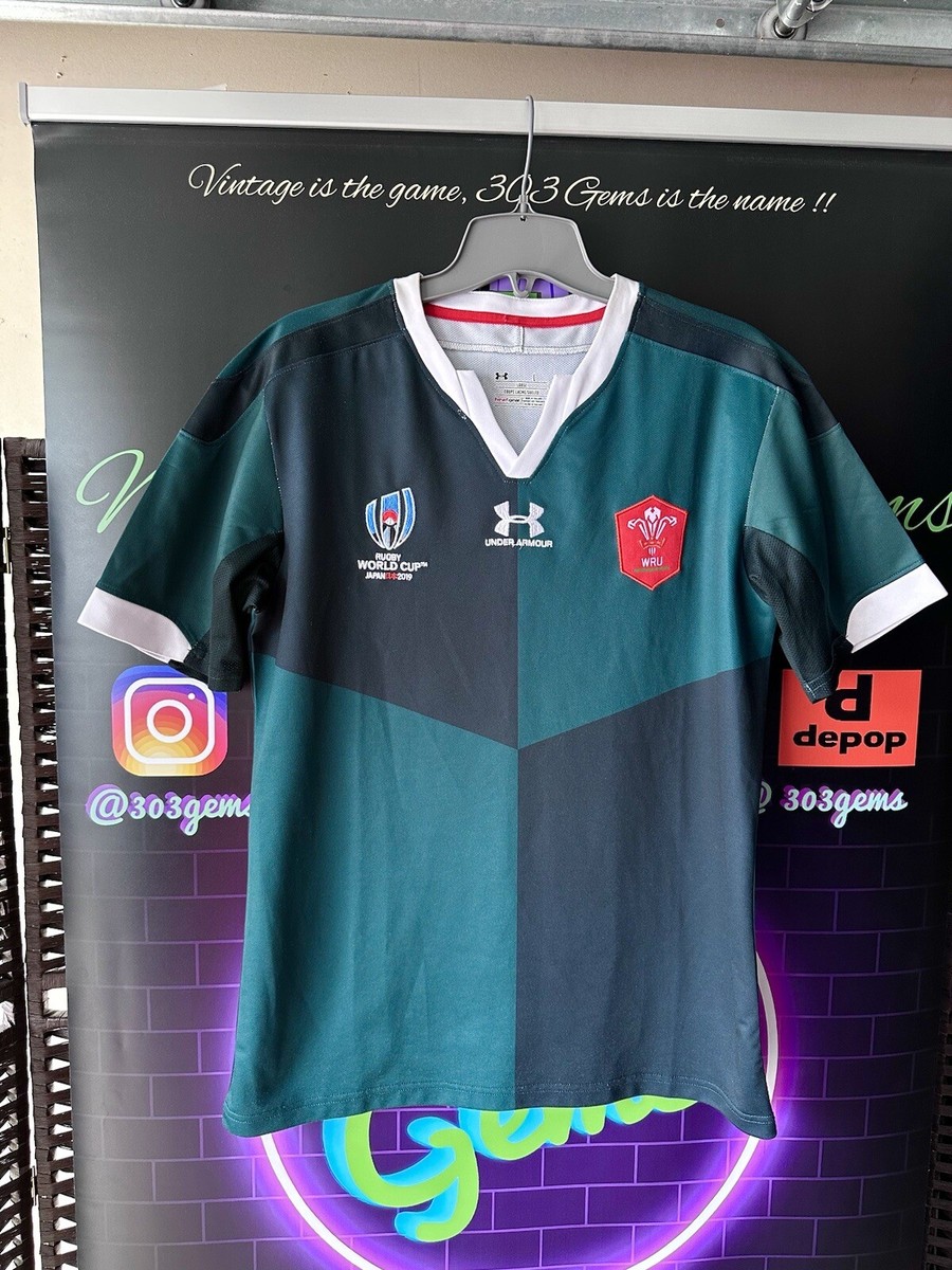 アンダーアーマー　ラグビー　ウェールズ　ユニフォーム Authentic Wales Welsh Rugby Union Under Armour 2019 Japan WRU