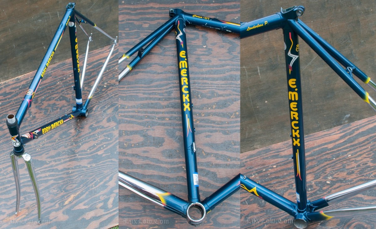 Vintage Eddy Merckx Corsa-01 Road Bike FRAME & FORK 54cm Dedacciai