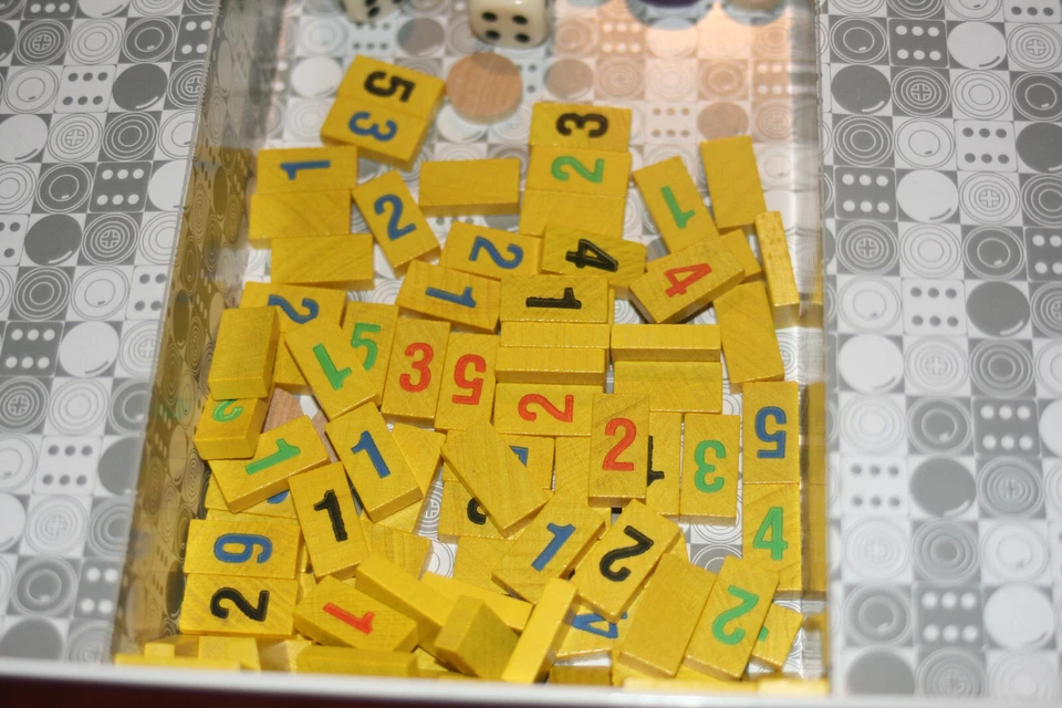 Schmidt Spiele - Gold Connection mit Holzsteinen - sehr guter Zustand - Bild 4 von 4