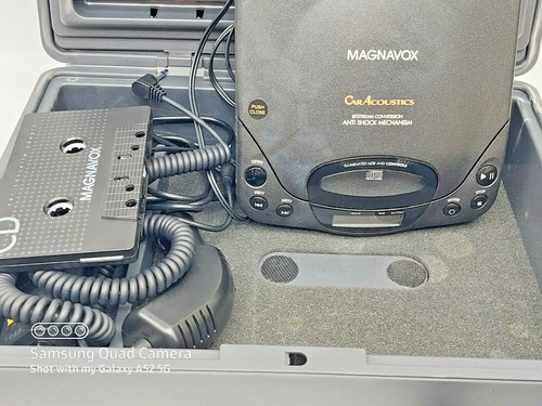 Laserline CD DVD Portable Hard Case 16 Disc Holder + Portable Player 4 Parts - Picture 7 of 12