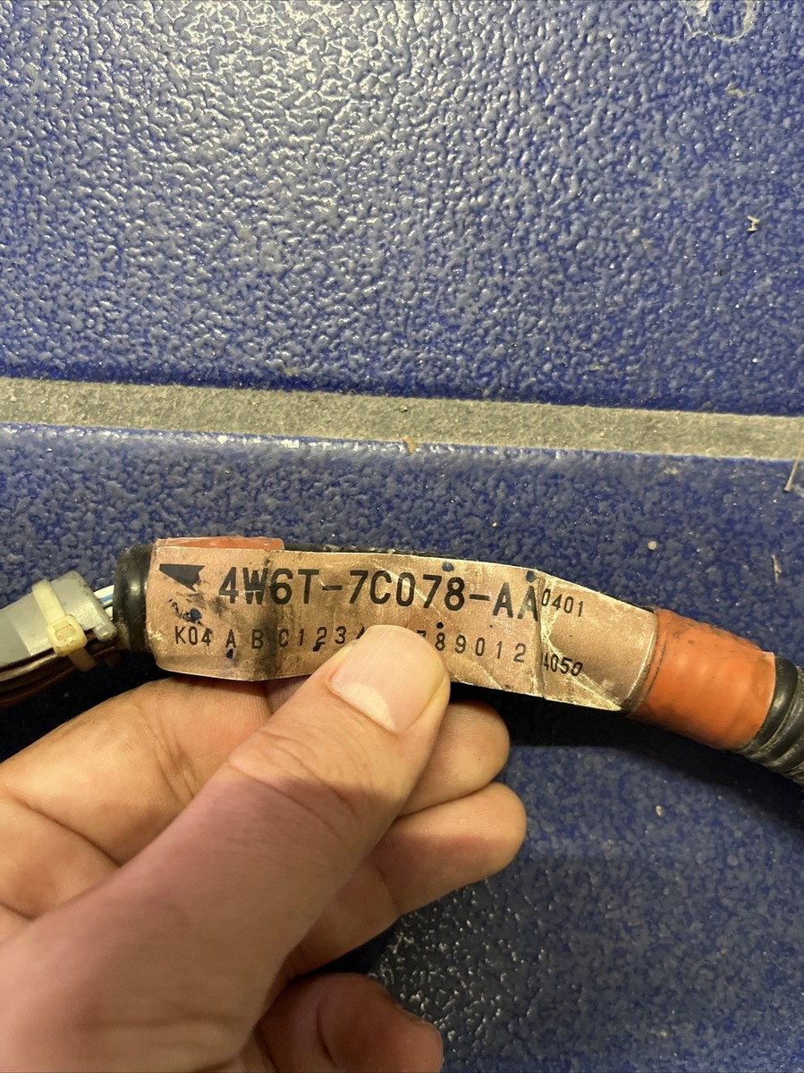 2005 FORD THUNDERBIRD ENGINE WIRING HARNESS OEM 4W6T-7C078-AA #2