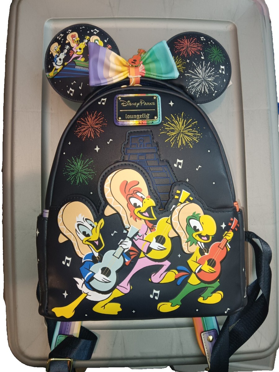 Disney Parks Epcot Mexico Three Caballeros Donald Loungefly