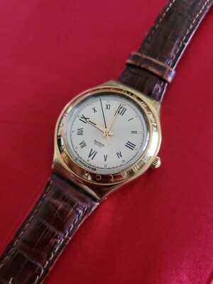 【稼動】Vintage Swatch Irony クロノグラフ 白文字盤 腕時計 s-l400.jpg