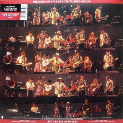 欧2LP Talking Heads The Name Of This Band Is Talking Heads (-180g) 8122796357 SIRE, RHINO RECORDS /00520 Talking Heads – The Name Of This Band Is Talking Heads – 2 x