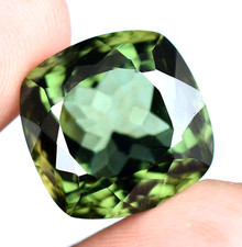 Natural Hiddenite 23.90 Ct Green Extremely Rare Certified Stunning Gemstone