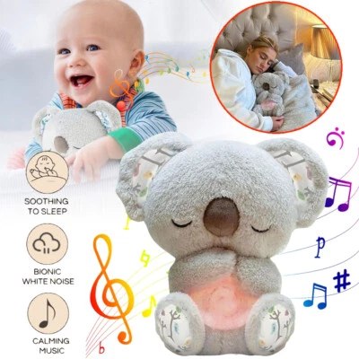 MARKENLOS Beruhigender Koala Schlummer Otter Kuscheltier Plüsch Otter mit Musiklichtern DE