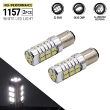 1157 High Power LED 6000K White Reverse Backup Light Bulbs